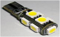 LED авто лампа T10-PCB-009Z5050P