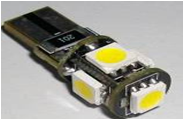 LED авто лампа T10-PCB-005Z5050P