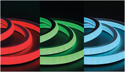 ГИБКИЙ НЕОН RGB НА ПЕЧАТНОЙ ПЛАТЕ (антикоррозионный, беспроводной, цвет: МУЛЬТИ)	 